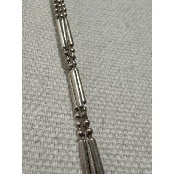 Native American Sterling Silver Purple Charoite Pendant Statement Necklace - Picture 8 of 13